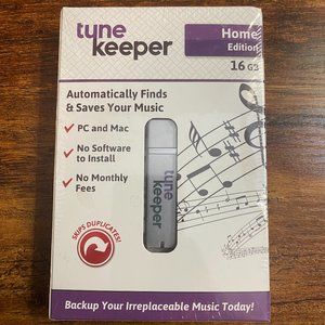 Tune Keeper Portable Flash Drive Music Backup USB Drive 16GB